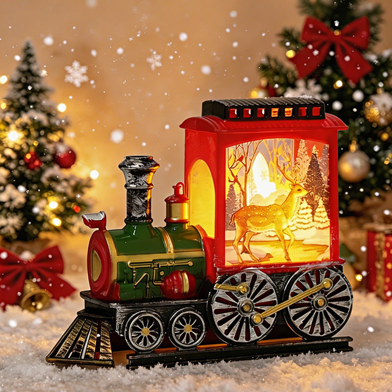Weihnachtliche LED Zuglaterne Brehn