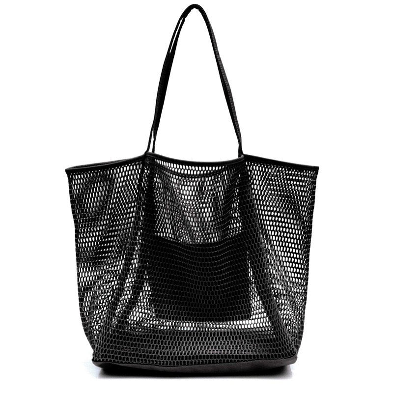 Geräumige Netz-Strandtasche Brehn