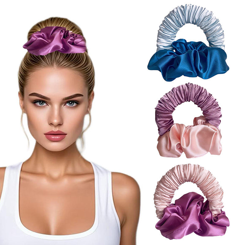 Satin Haar Scrunchie