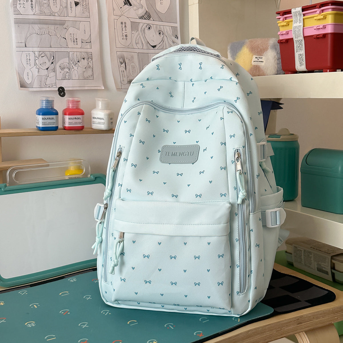 Stylischer Multifunktions-Schulrucksack Brehn