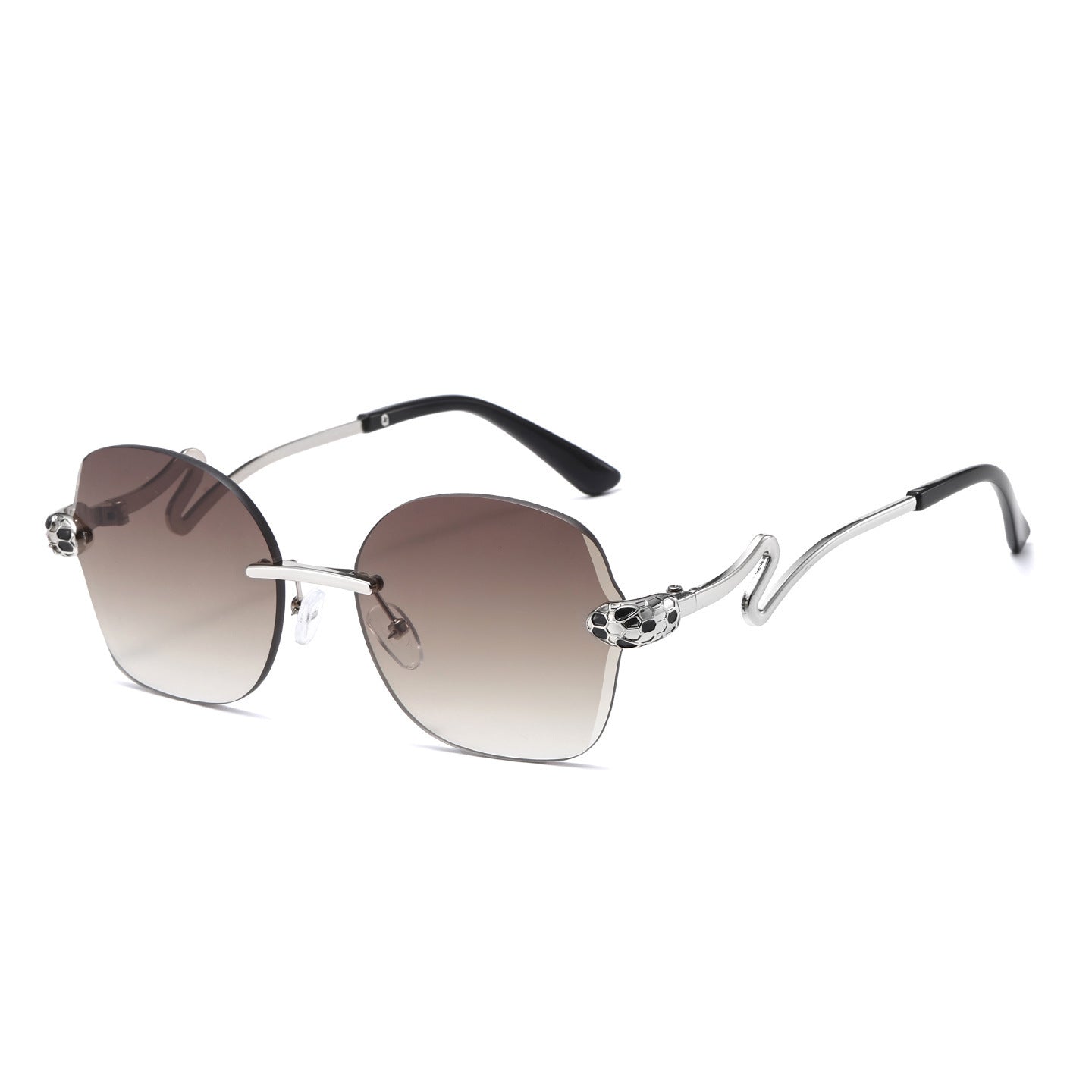 Einzigartige geometrische Rahmen-Sonnenbrille Brehn