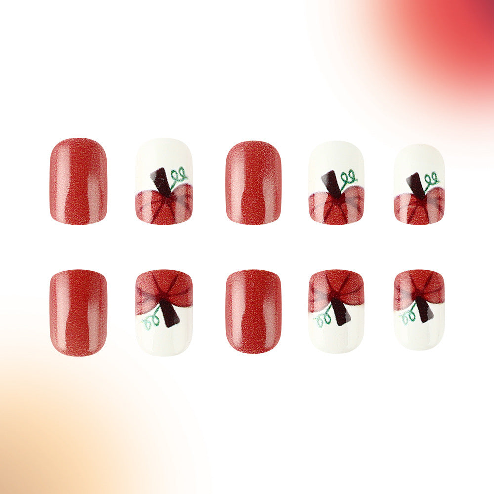 Blumen Bogen-verziertes Nagelkunstdesign Brehn