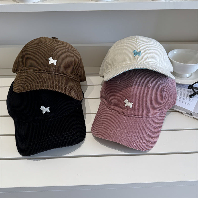 Damen Corduroy Baseball Cap Brehn