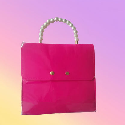 Stylische Perlenhandgriff Brehn Handtasche