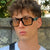 Damen moderne quadratische Sonnenbrille mit robustem Kunststoffrahmen Brehn