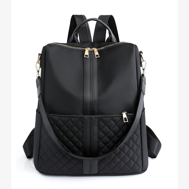 Elegante mehrfächige gesteppten Rucksack