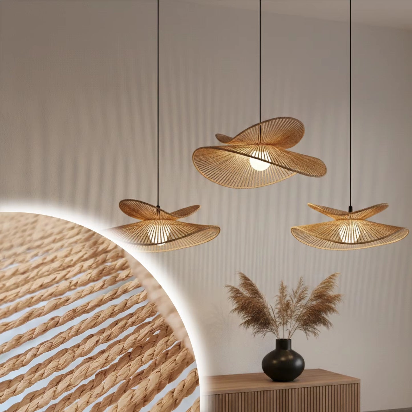Designer-Rattan Stuhl Brehn
