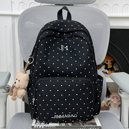 Punktemuster-Rucksack Brehn
