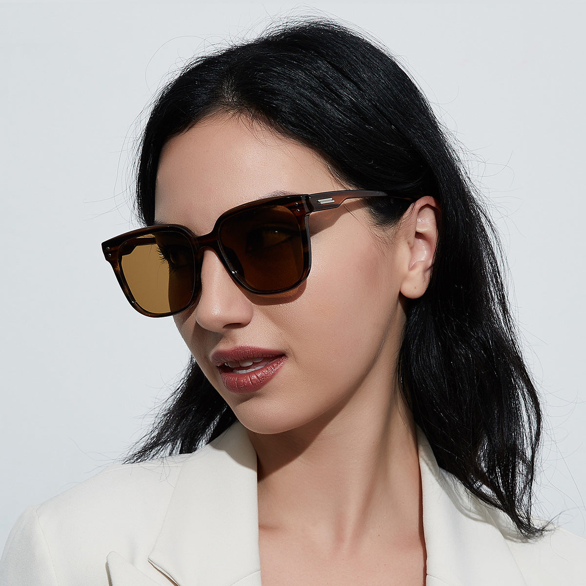 Damen Vintage Stil Sonnenbrille Brehn