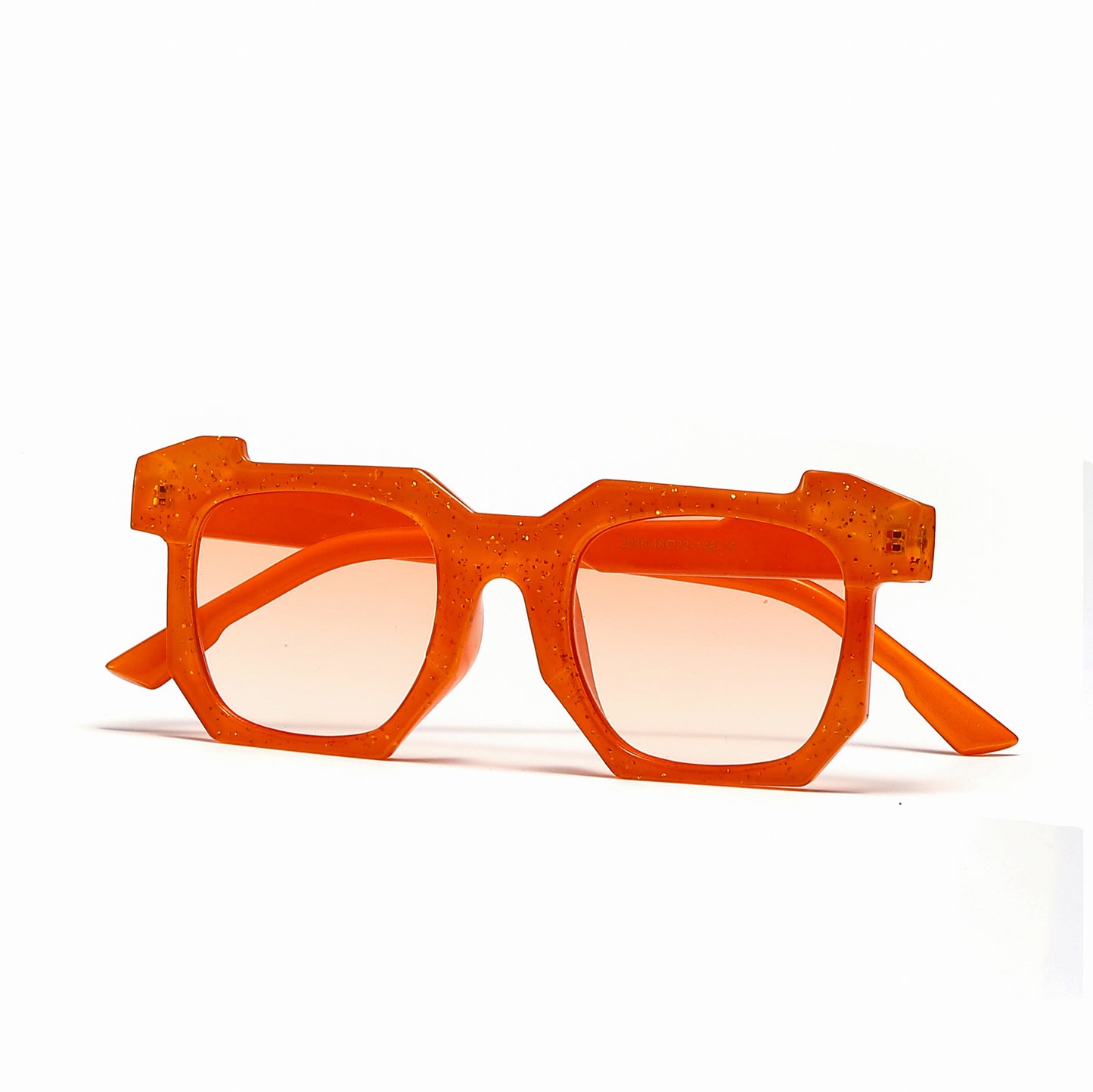 Damen modische transparente Sonnenbrille mit stilvollen Verlaufsgläsern Brehn