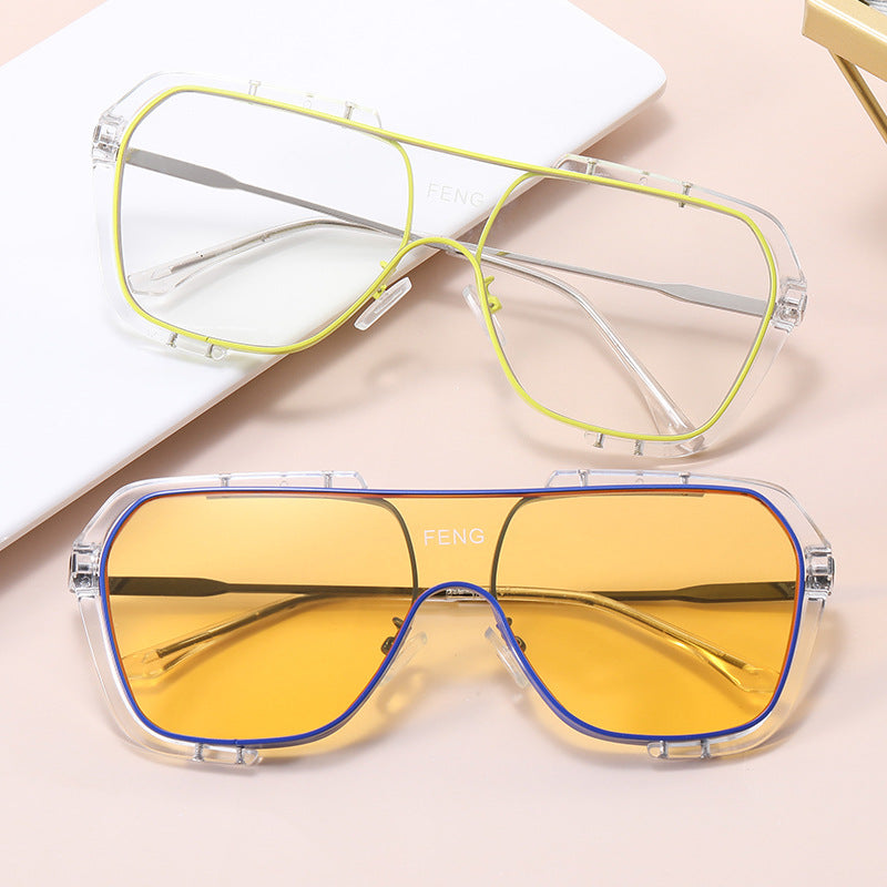 Damen modische Oversized Sonnenbrille Brehn