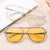 Damen modische Oversized Sonnenbrille Brehn