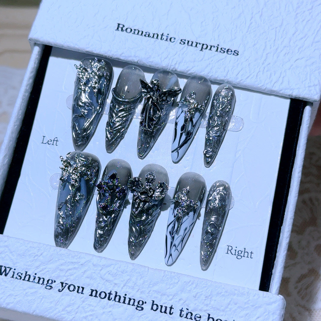 Künstlerisches 3D Nageldekorationsset