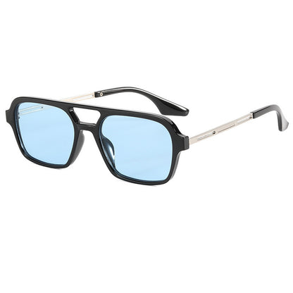 Fette Rechteckrahmen Sonnenbrille Brehn