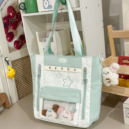 Transparente Taschen-Rucksack Brehn