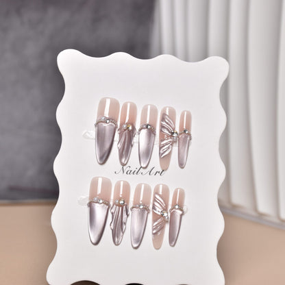 Glamorous Press-On Nail Art Set Brehn