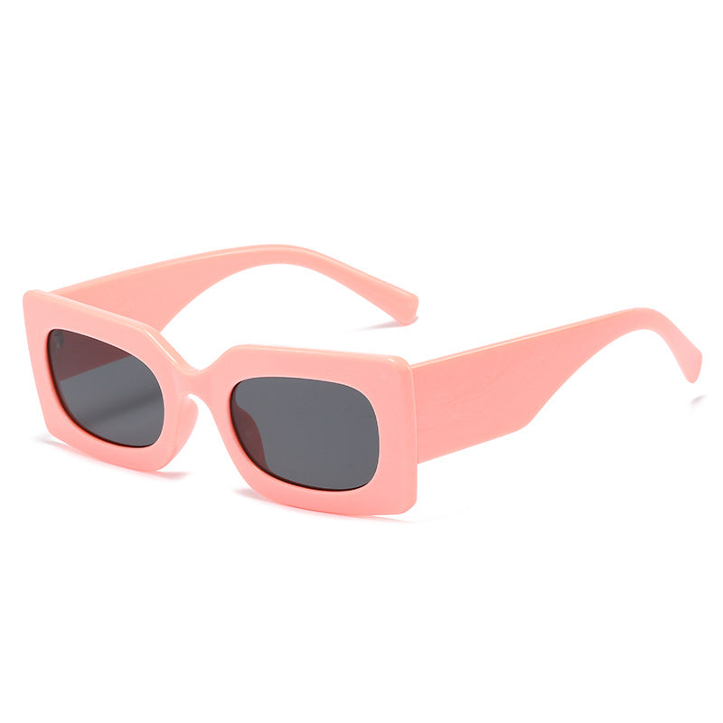 Damen modische Sonnenbrille im kantigen Design Brehn