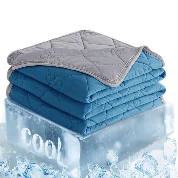 Unisex nan kühlende Steppdecke aus atmungsaktiver Mikrofaser mit thermoregulierender Füllung Brehn