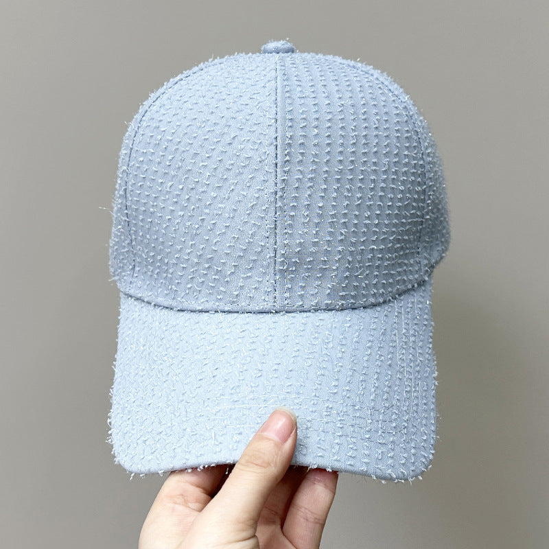 Damen strukturiertes Stoff Baseball Cap Brehn 1784083631