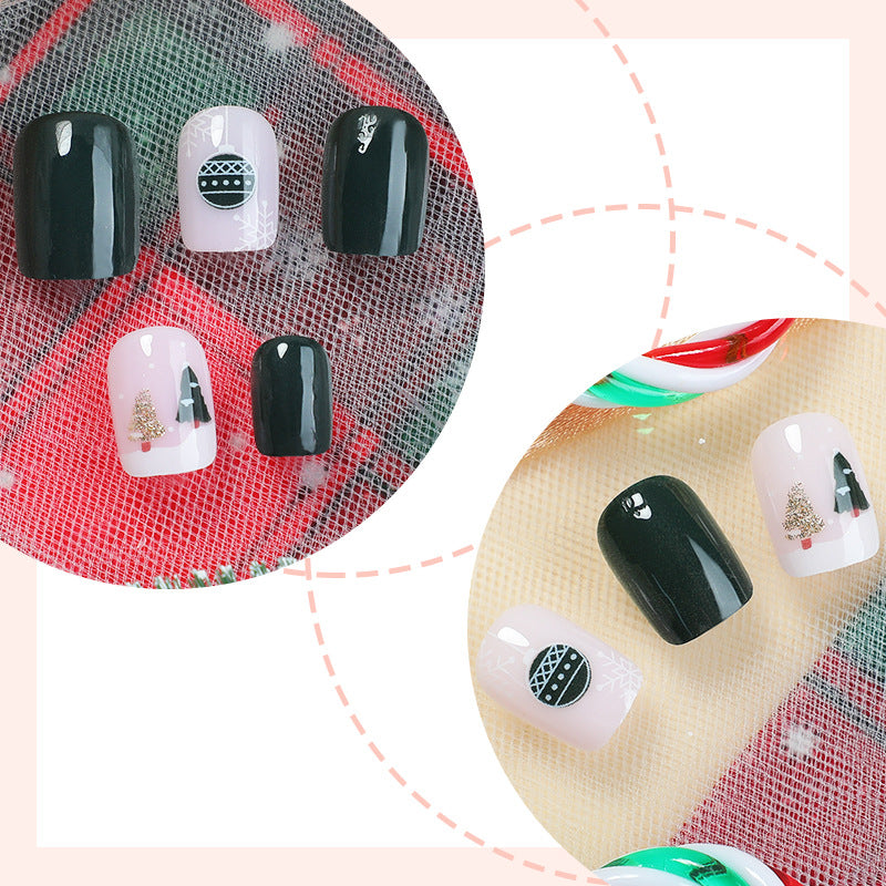Festliche Feiertags Press-On Nagelkunst Kollektion Brehn