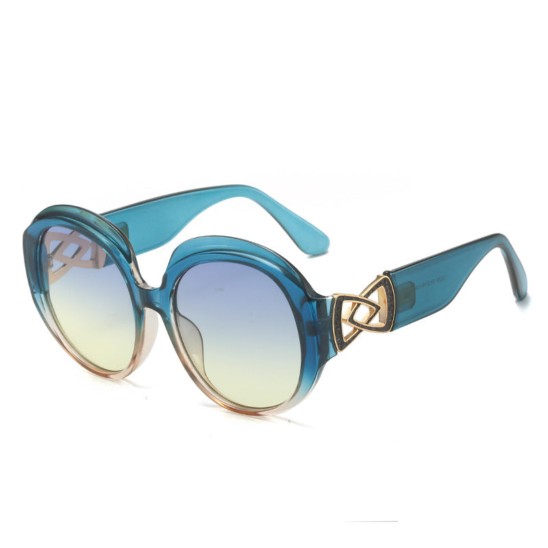 Damen Designer-Sonnenbrille mit luxuriösen Verzierungen Brehn