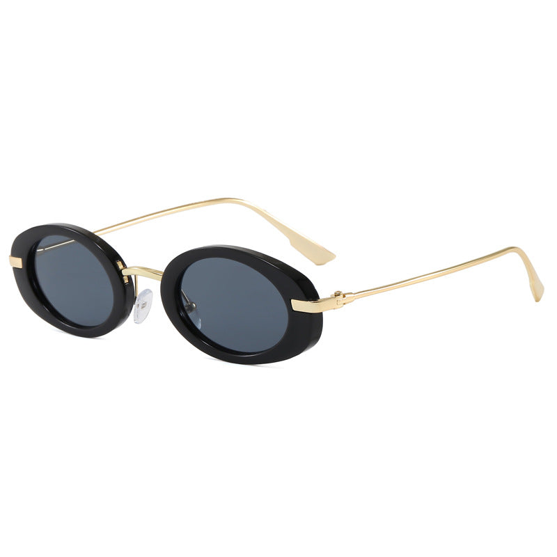 Modische Brille mit Ovalem Rahmen Brehn