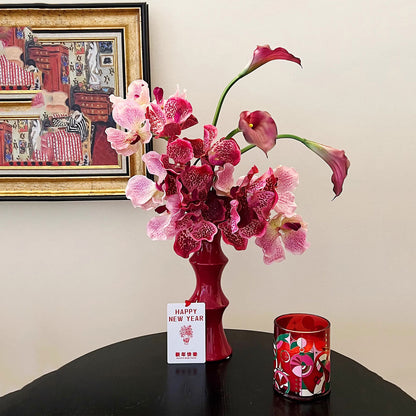 Elegante Orchideenstrauß Arrangements