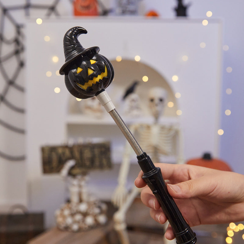 Kreative Halloween Deko-Kerze mit Kürbis-Motiv Brehn