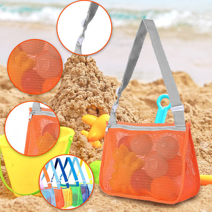 Praktische und Atmungsaktive Strandtasche mit Netzstruktur Brehn