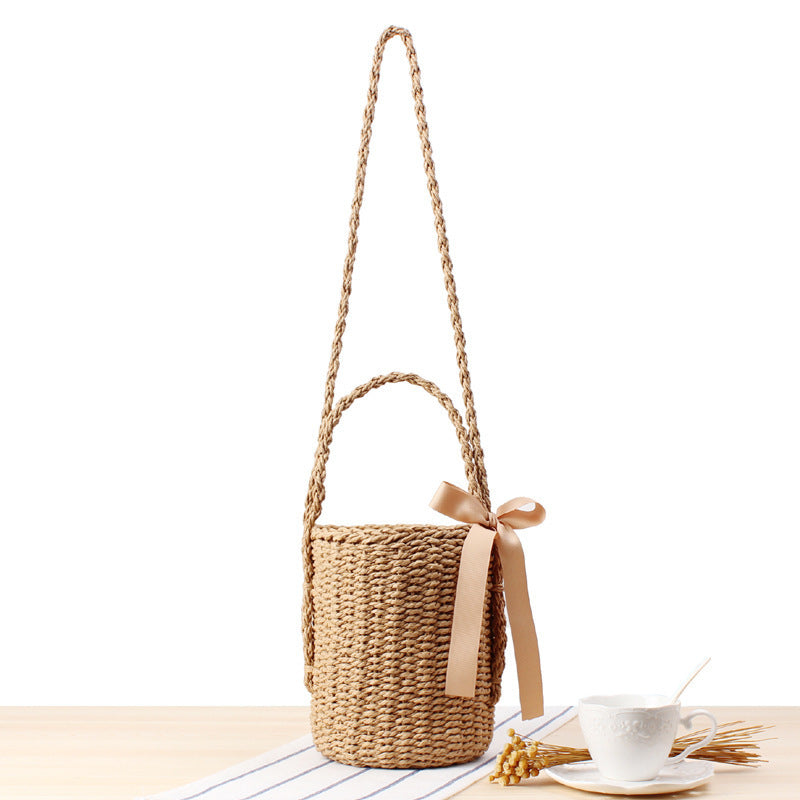Handtasche Im Zeitgenössischen Korbdesign Brehn