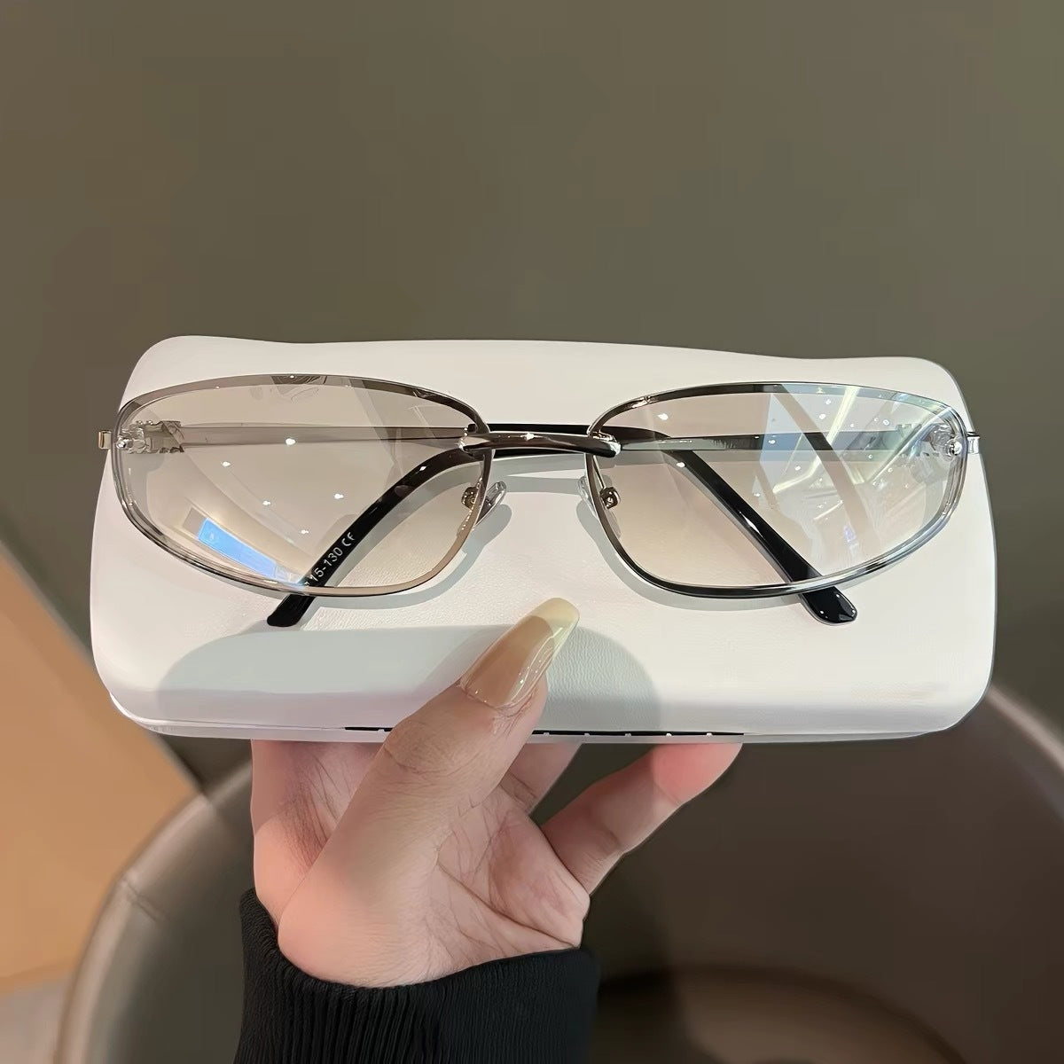 Modische Rechteckige Sonnenbrille Brehn
