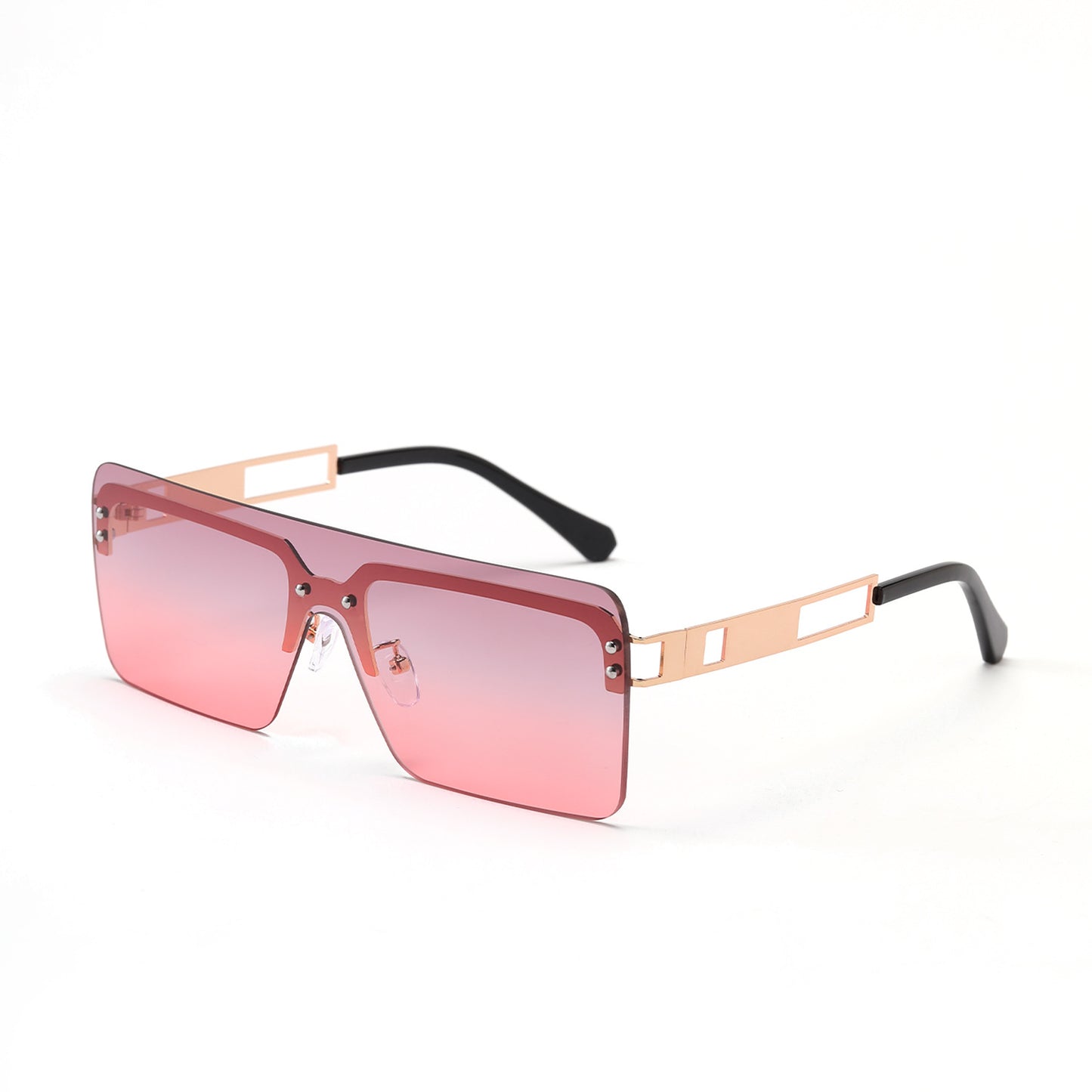 Damen oversized Sonnenbrille mit modernem geometrischem Design Brehn