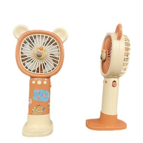Unisex Tragbarer Handventilator im niedlichen Bären-Design Brehn