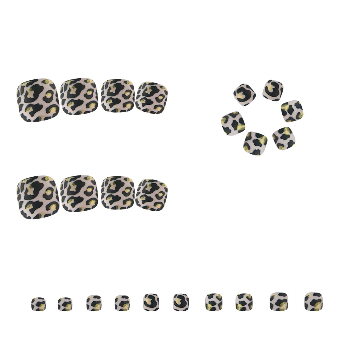 Stylische Leopardenmuster Nagelkunst Brehn 1789915938