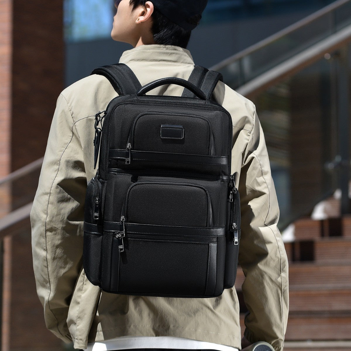 Hochkapazitäts-Multi-Compartment-Reisen-Rucksack Brehn