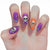 Halloween-Themen Schädel Nagelkunst Set Brehn
