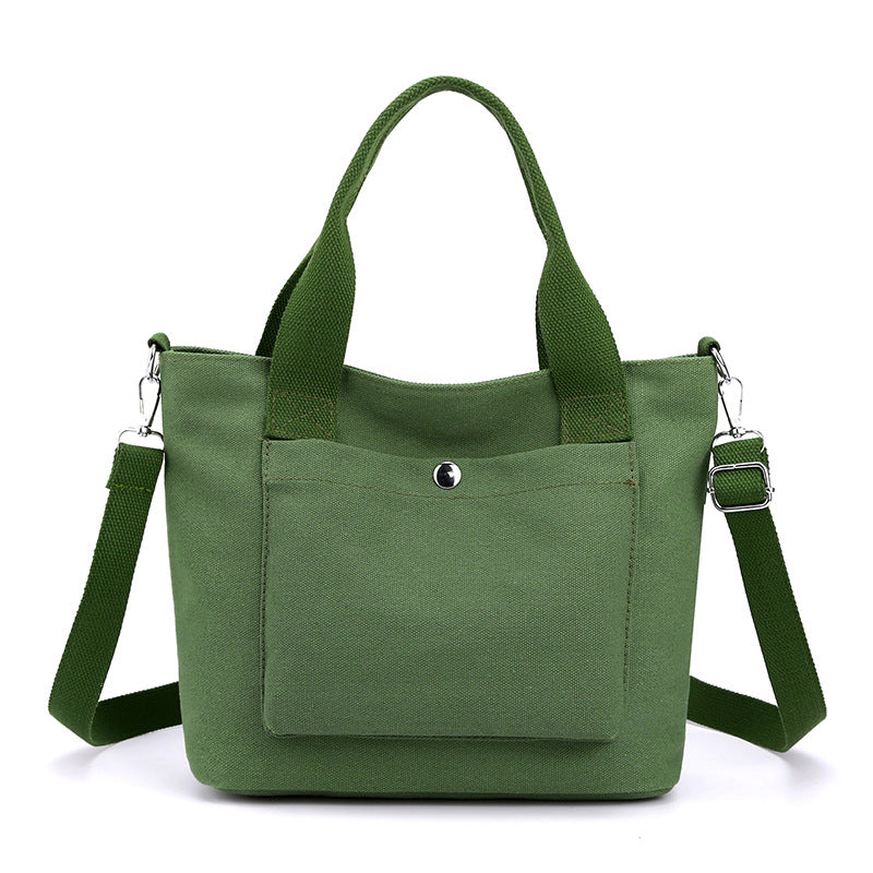 Kompakte Multi-Funktions-Canvas-Handtasche Brehn