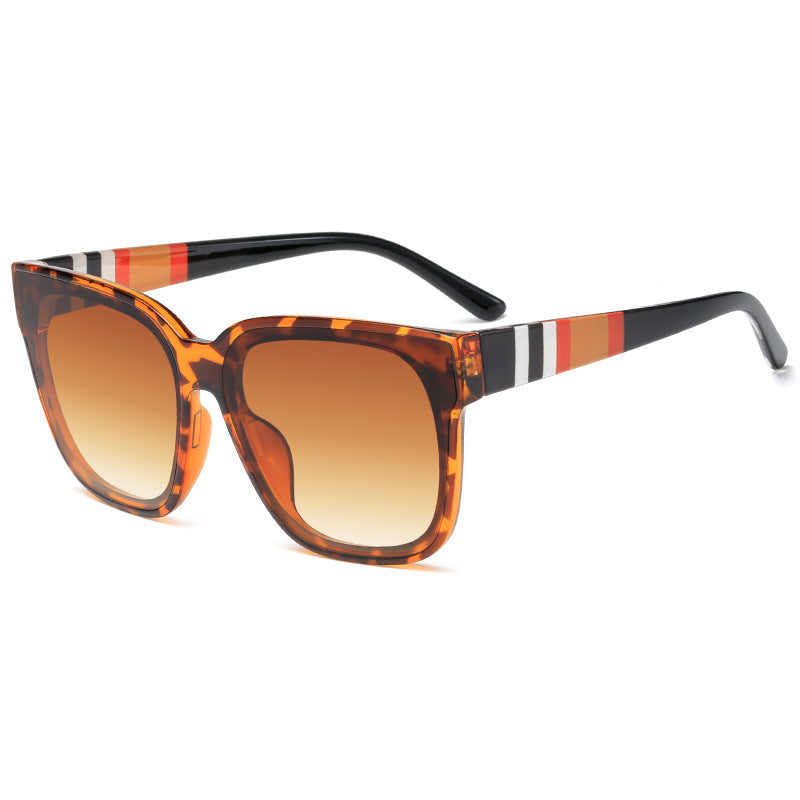 Damen modische Sonnenbrille mit markantem Oversized-Rahmen und UV-Schutz Brehn