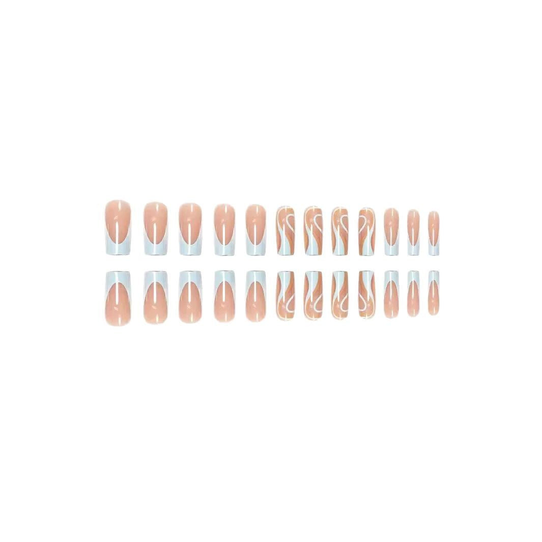 Abstract Marble Nail Art Set Brehn
