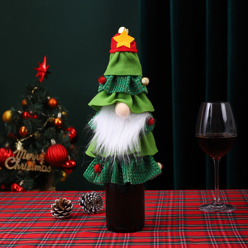 Kreative Flaschenwärmer im Weihnachtsbaum-Design Brehn