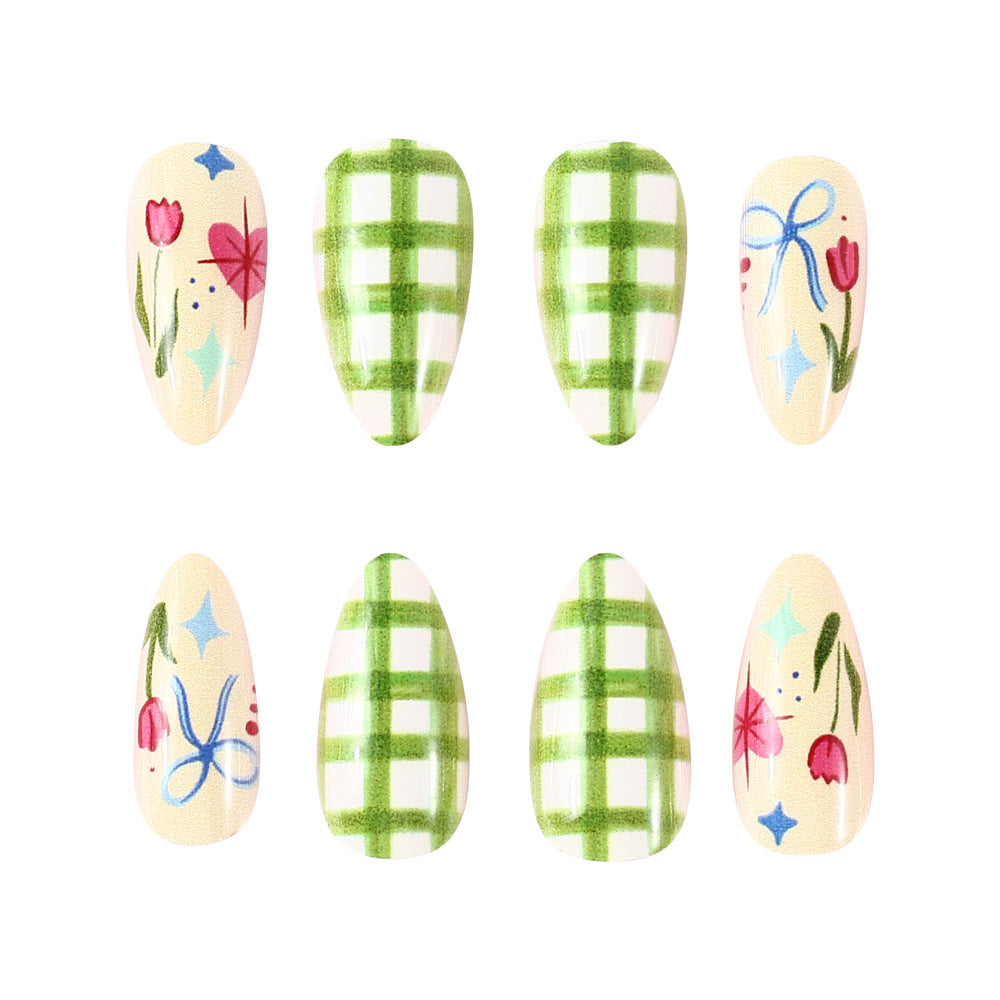 Floral Art Gel Press-On Nägel Brehn