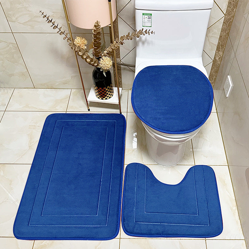 Plüschweiche Badematten-Set Brehn