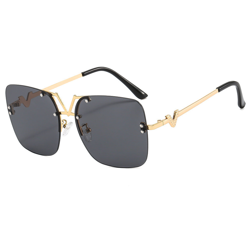 Damen modische Sonnenbrille im stilvollen quadratischen Design Brehn