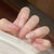 Glänzende Ombre Press-On Nagelverlängerungen Brehn