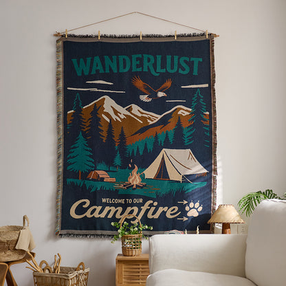 Künstlerisches Wandteppichwandbehang