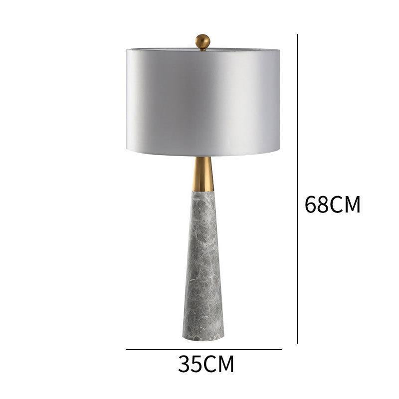 Moderne Marmor Basis Tischlampe