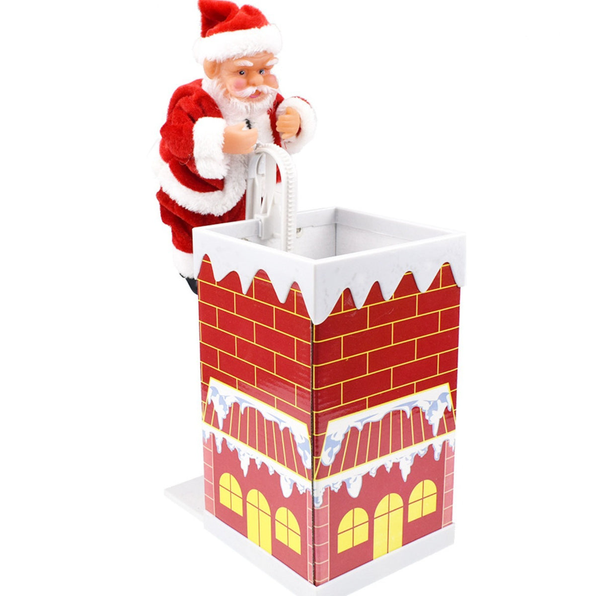 Weihnachtsmann-Kamin-Dekoration Brehn