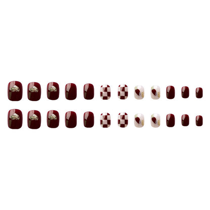 Elegantes Dekoratives Nagelkunstset