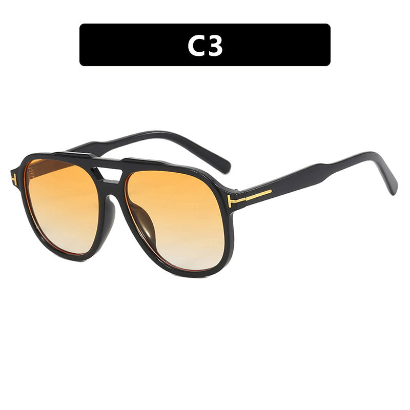 Damen stilvolle Sonnenbrille im modernen Design mit einzigartigem Rahmen Brehn