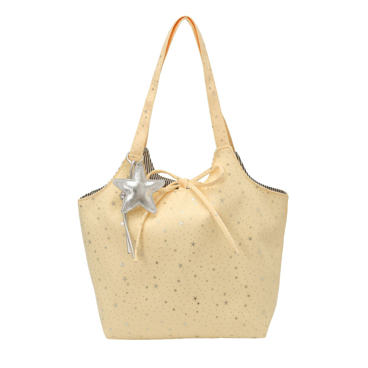 Stylische Canvas-Tote-Bag mit mehreren Taschen